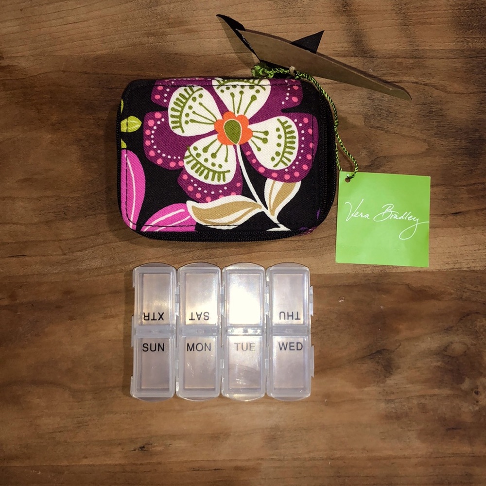 NWT- pill case - pirouette pink
